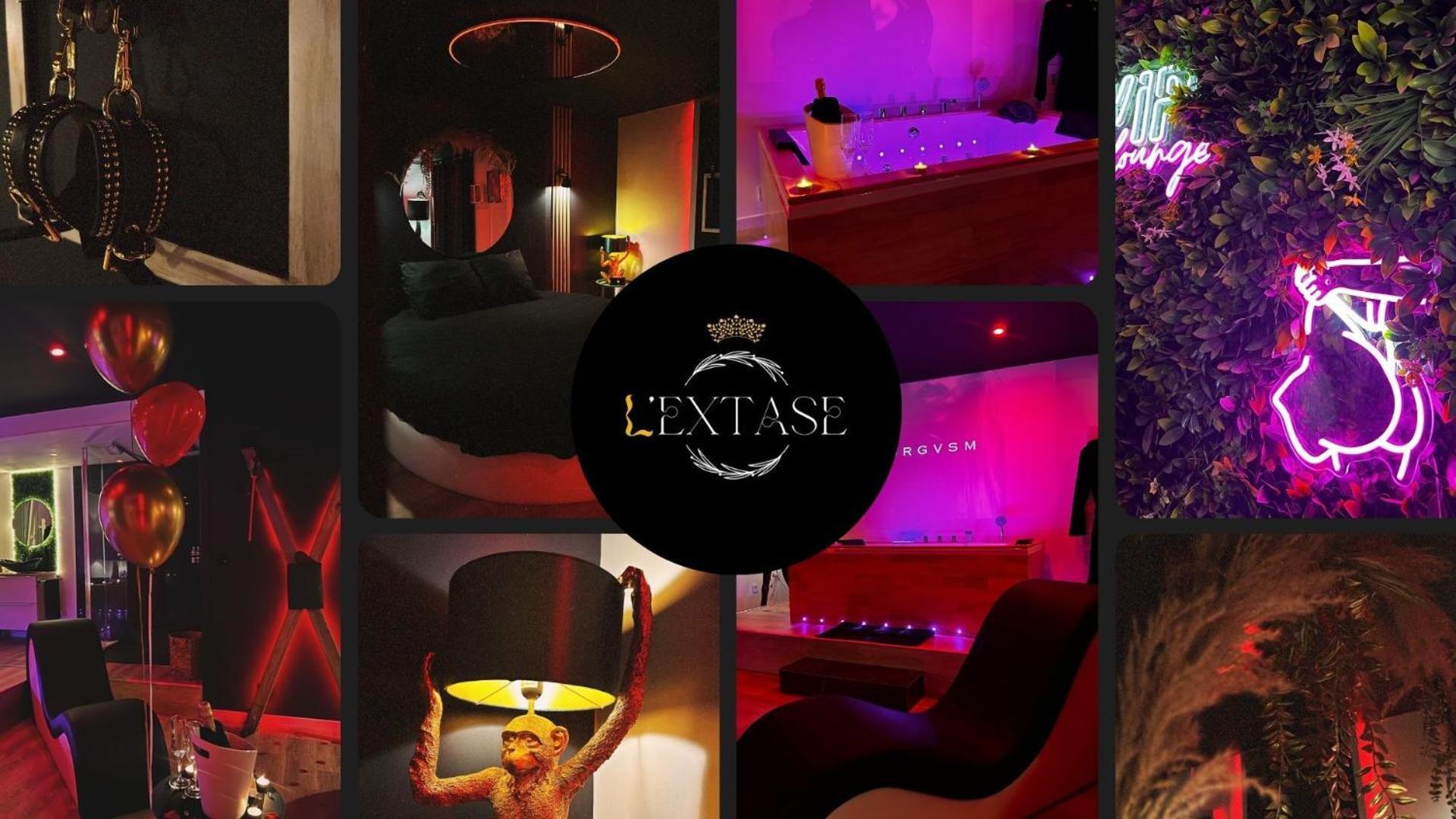 Love Room Haut De Gamme - L'Extase Avec Jacuzzi Violaines Buitenkant foto